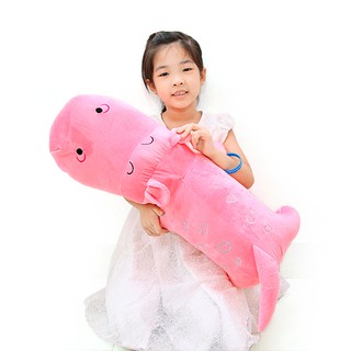 Gấu bông gối ôm Hà mã dài 1m cực đáng yêu và dễ thương