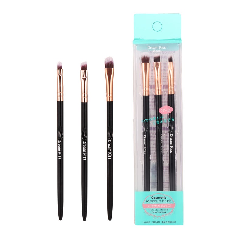 Ireneda  Set 3 cọ trang điểm mắt lông mềm cho người mới bắt đầu