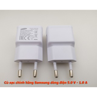 Củ sạc 5V - 1A chính hãng Samsung bảo hành 6 tháng