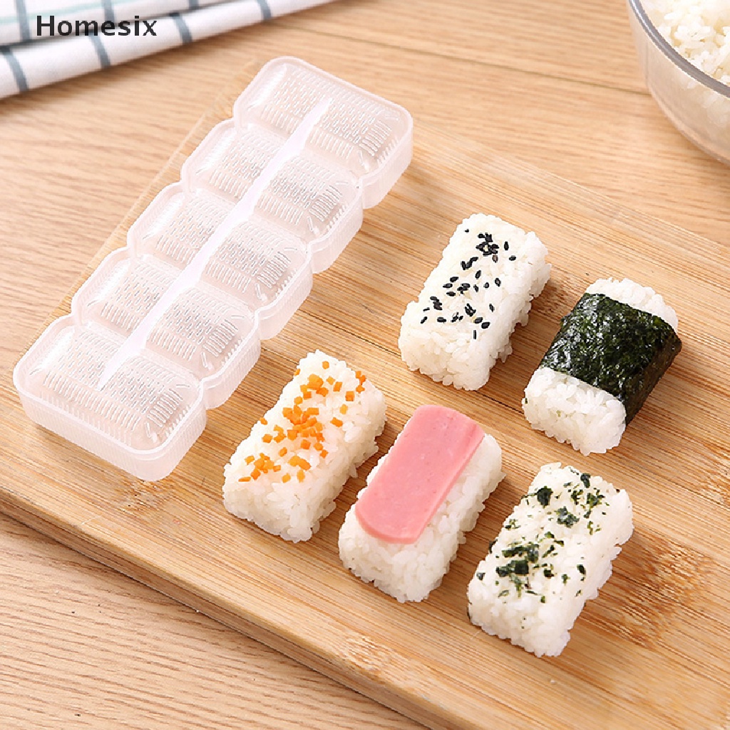 Set 5 khuôn làm cơm nắm không dính tiện dụng