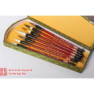 Bộ cọ vẽ khí tráng sơn hà