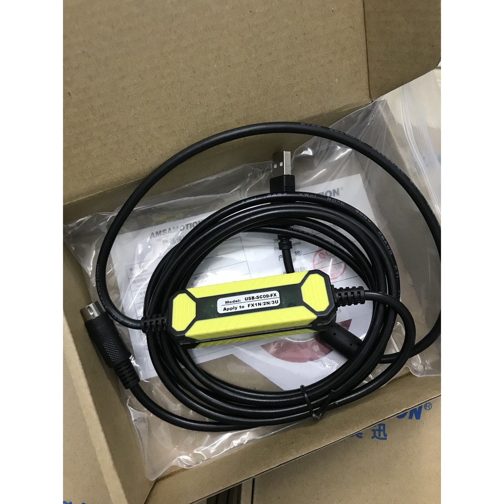 ┇♙✽CÁP LẬP TRÌNH PLC Mitsubishi USB-SC09-FX