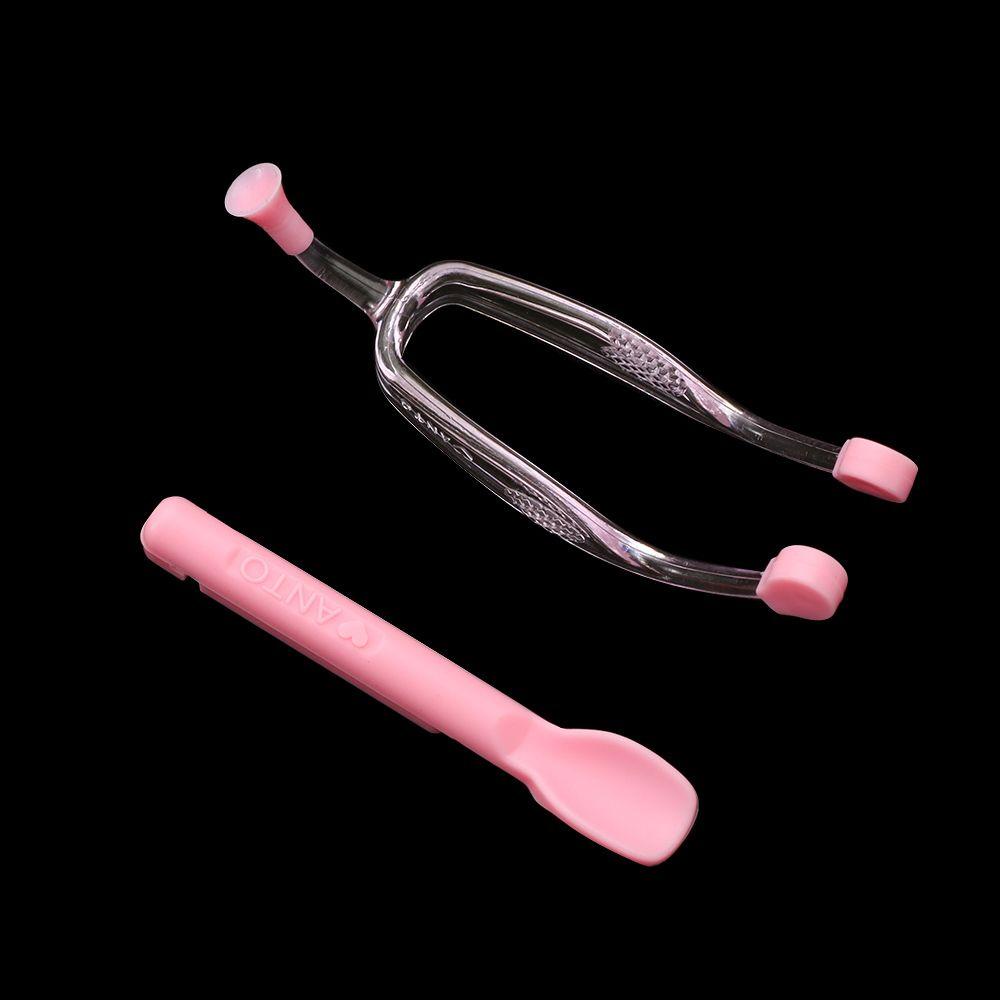 RAINBOW Set Hộp Đựng Kính Áp Tròng + Nhíp Gắp Trong Suốt Mang Đi Du Lịch Tiện Lợi