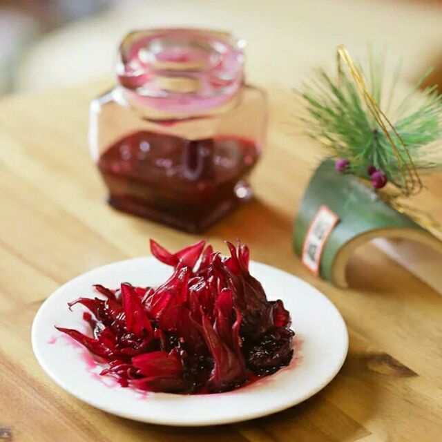 Sweeten Hibiscus - Mứt hoa hồng SPICESUPPLY Việt Nam loại ngon dẻo Hũ 80g