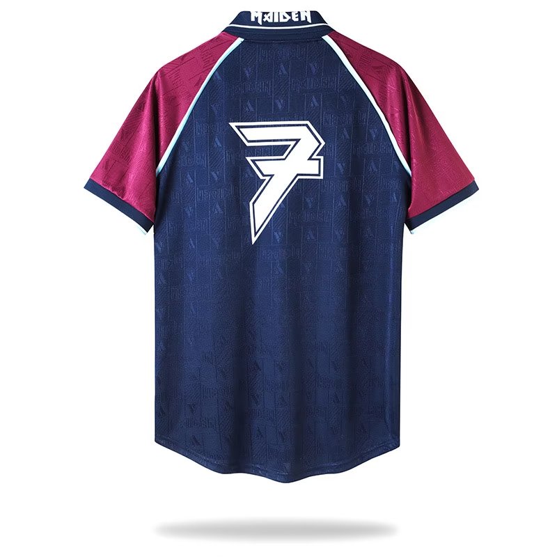 Áo Thun Bóng Đá Ngắn Tay Phong Cách Retro 1999-2001 S-XXL AAA7#