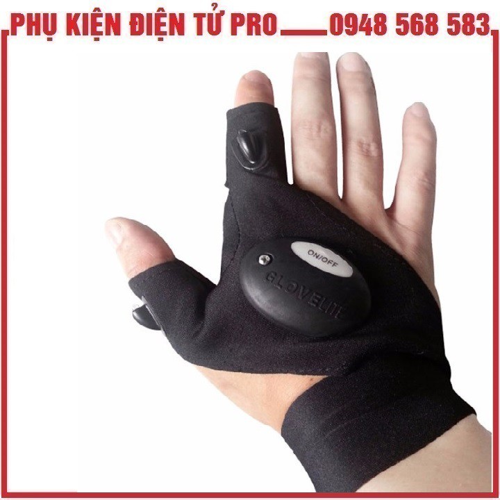 GĂNG TAY PHÁT SÁNG GLOVE LITE - QUẤN CỔ TAY CÓ ĐÈN FLASH