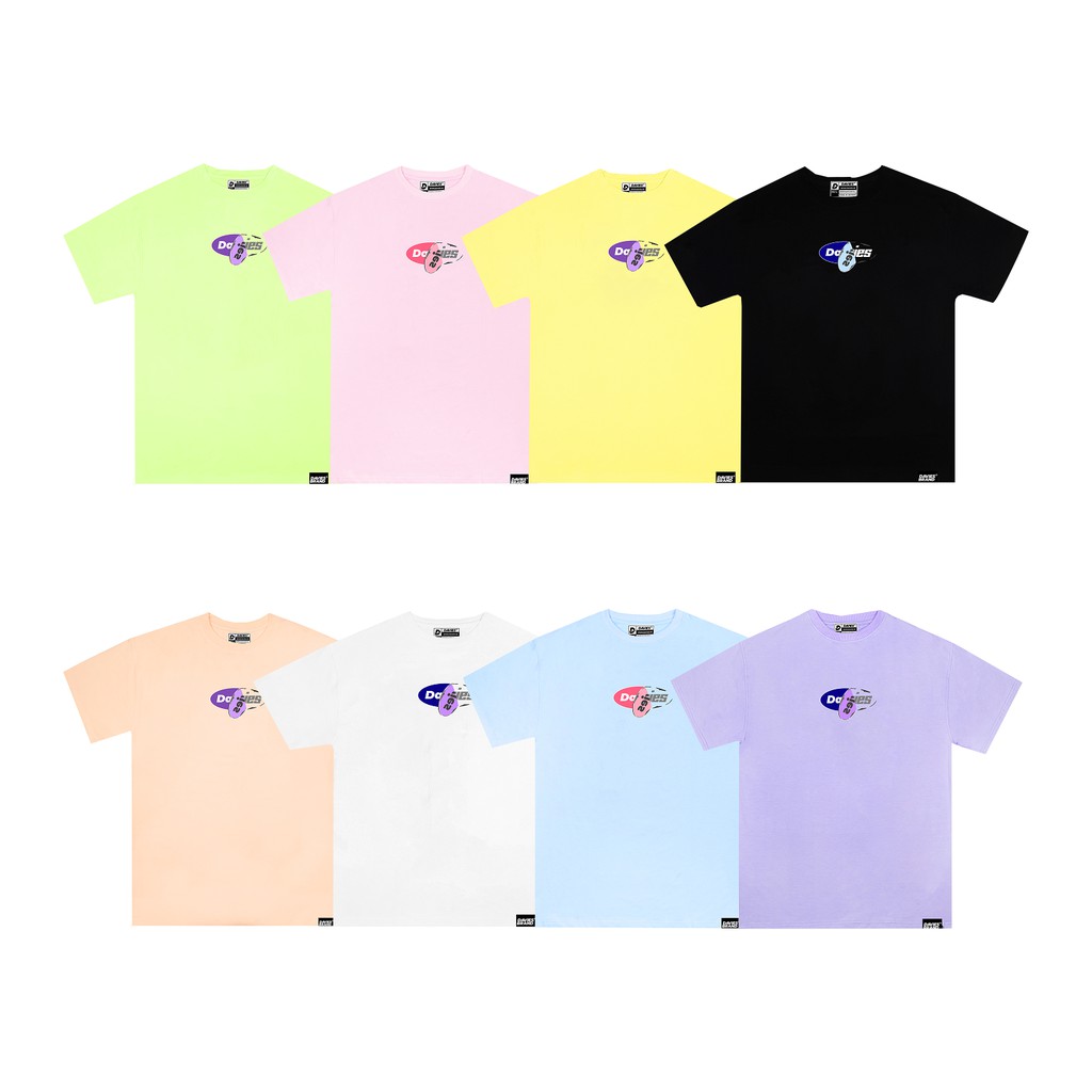 Áo thun cotton nữ tay lỡ basic nhiều màu đẹp Basic Logo Tee SS2 local brand DAVIES. | WebRaoVat - webraovat.net.vn