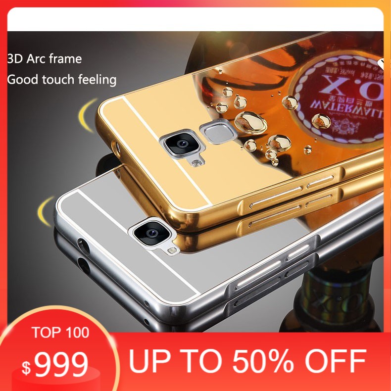[HOT] Ốp lưng Asus Zenfone 3 Max 5.2 ZC520TL tráng gương viền kim loại