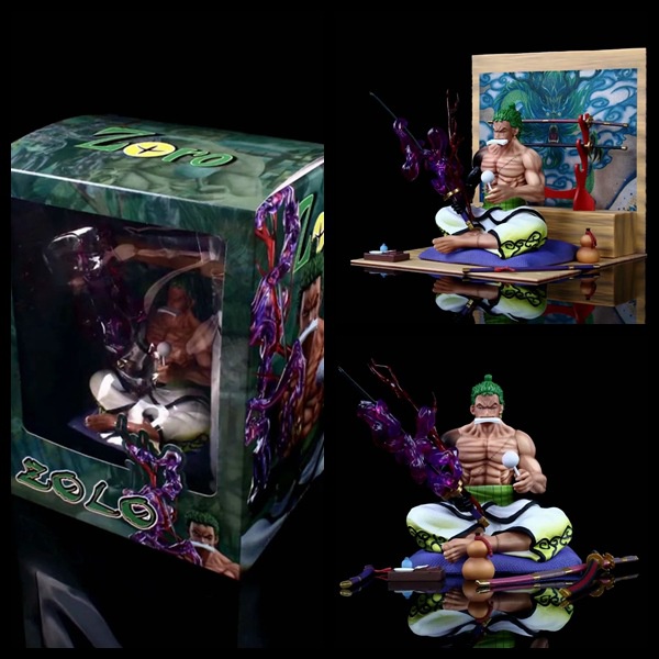 Mô hình Roronoa Zoro Wano lau kiếm One piece