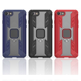 Ốp lưng Iphone 7 / Iphone 8 - Ốp lưng chống sốc viền màu, mặt lưng trong cao cấp - Chân chống lưng máy tiện lợi
