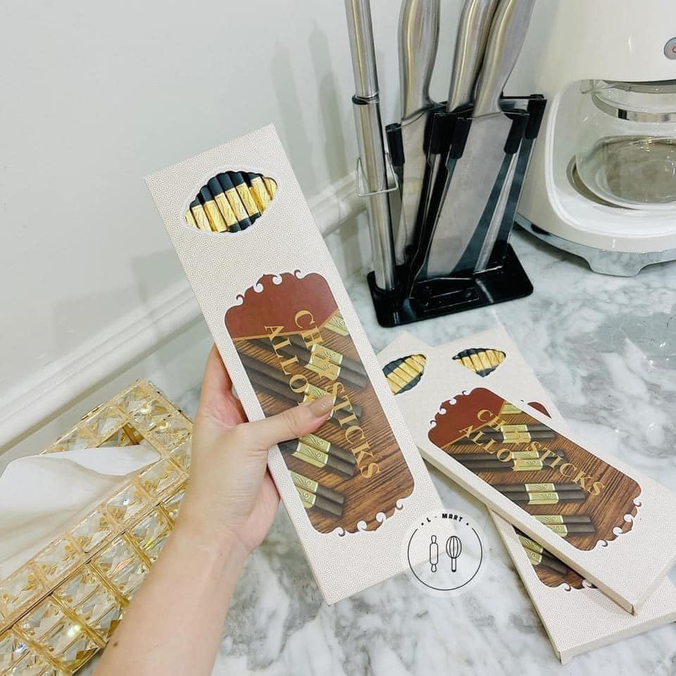 Bộ 10 Đôi Đũa Hợp Kim Mạ Vàng Hàn Quốc