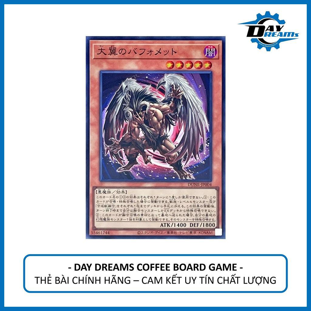 Thẻ Bài Ma Thuật - Berfomet the Great Wings - Mã DUNE-JP004 - Ngôn Ngữ Nhật - Bài Yu-Gi-Oh! Chính Hãng Giá Rẻ