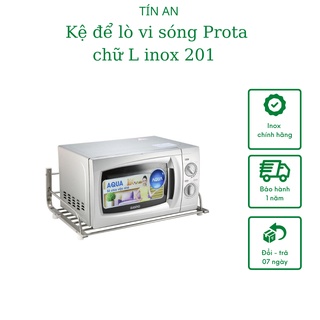 Kệ để lò vi sóng Prota inox 201 treo tường chữ L