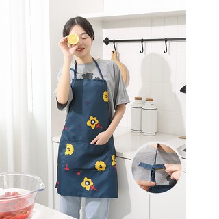 Tạp dề nấu ăn bằng vải, họa tiết hình thú hình cây dễ thương