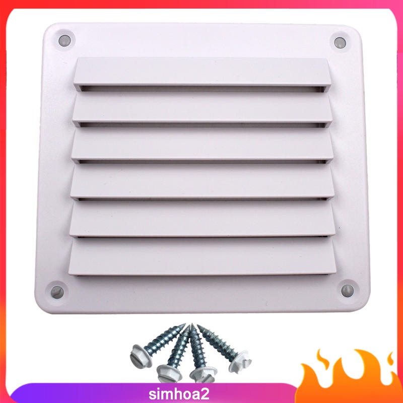 Phụ kiện thông gió hình chữ nhật bằng nhựa ABS cho thuyền RV Marine - 140mm x 125mm | BigBuy360 - bigbuy360.vn