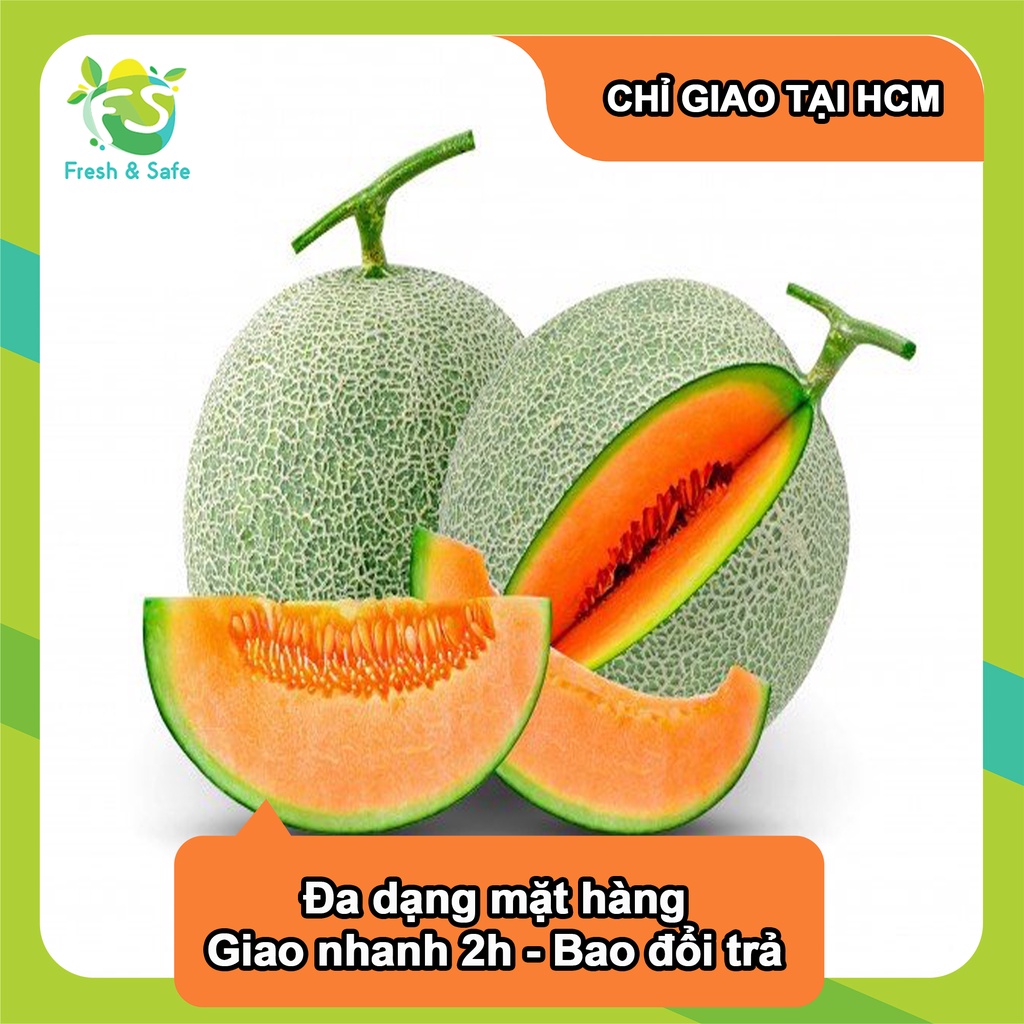 Dưa lưới tròn - trái 1.3kg