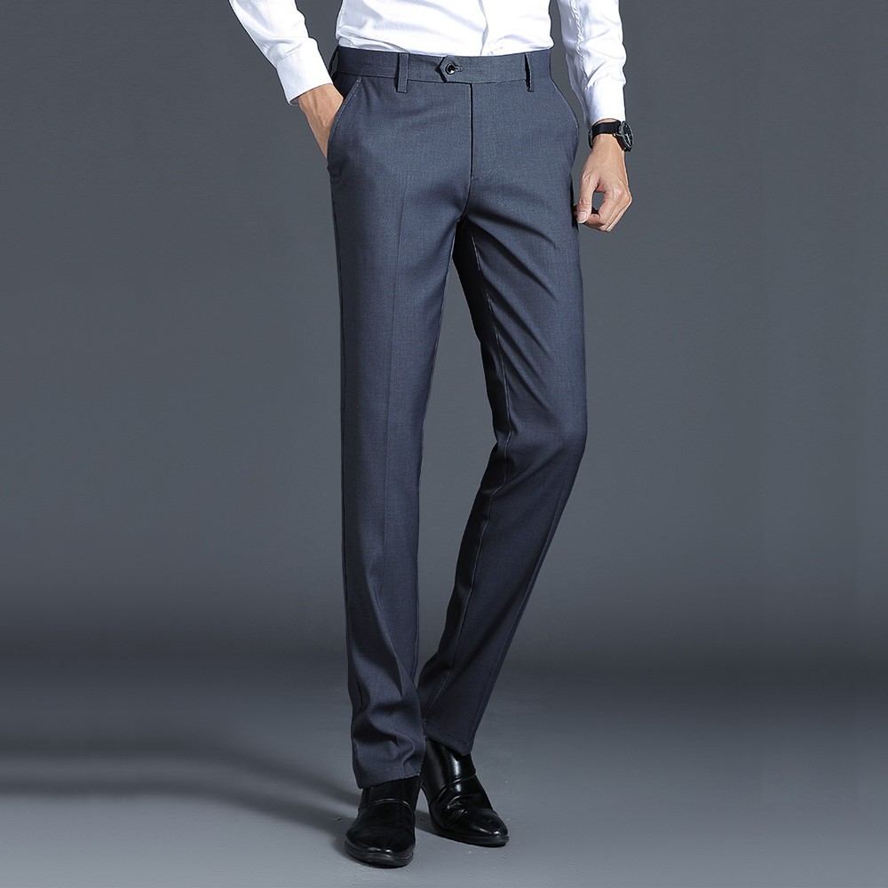 ROLY Quần âu nam ống côn cho dân công sở, Quần tây nam kiểu dáng ôm trẻ trung năng động chất liệu co giản thoải mái | BigBuy360 - bigbuy360.vn