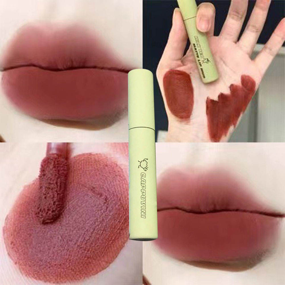 [Hàng mới về] Son kem lì mousse chất lượng cao phong cách học sinh