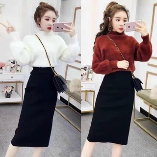 Áo lông thỏ hàng đẹp Quảng Châu