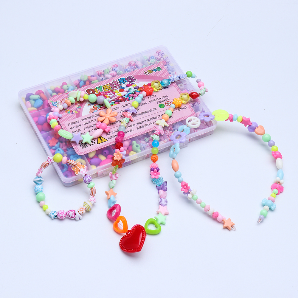 Bộ Hạt Nhựa Resin Làm Trang Sức Thủ Công Kiểu Hoạt Hình Dành Cho Bé