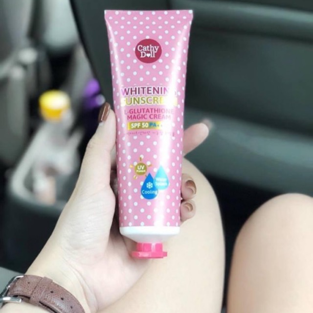 KEM CHỐNG NẮNG NÂNG TONE DA CATHY DOLL MAGIC CREAM