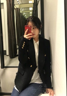 Vest tweed zara