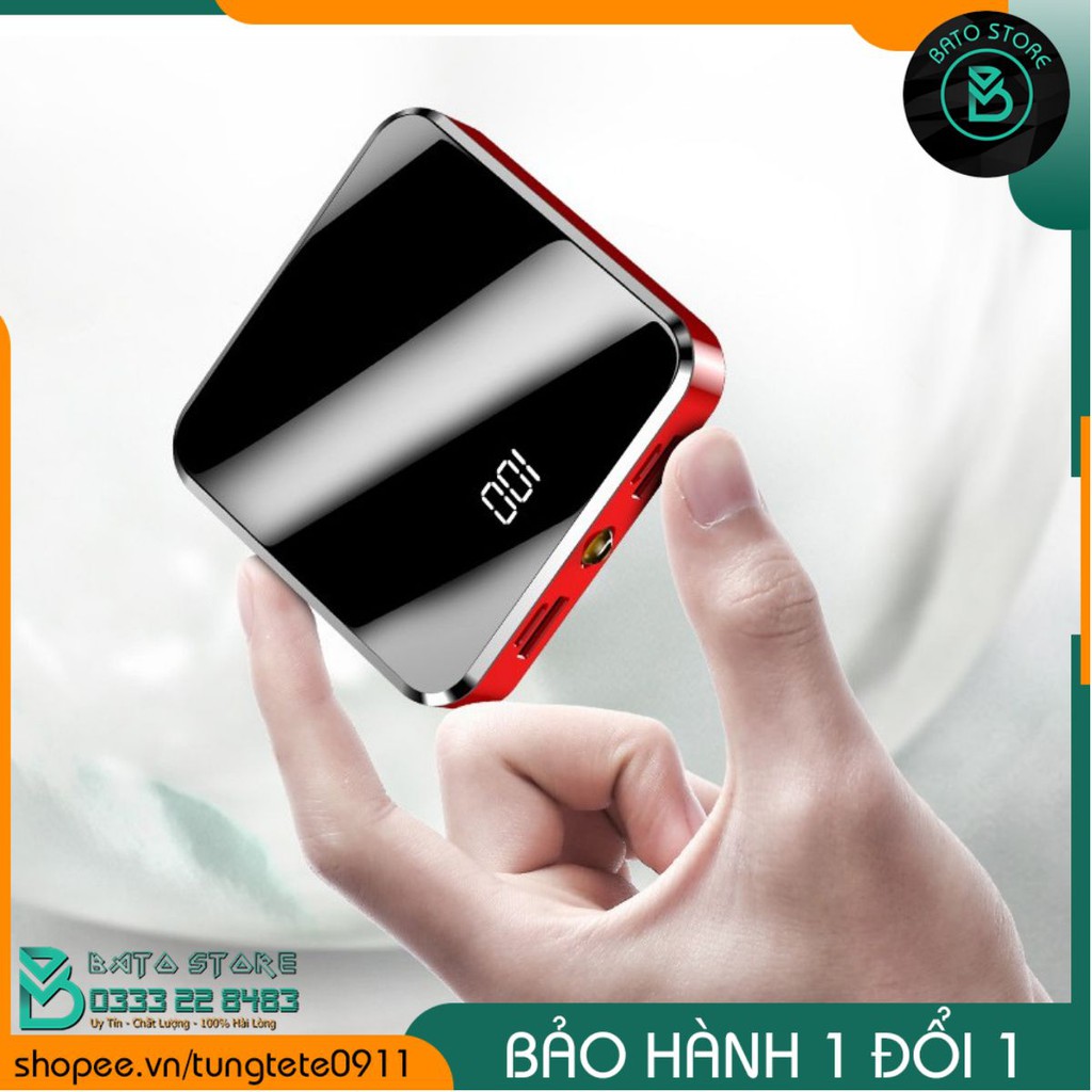 Pin Sạc Dự Phòng M10 20,000mAh /3.7V Li-Polymer - Cao Cấp Nhỏ Gọn