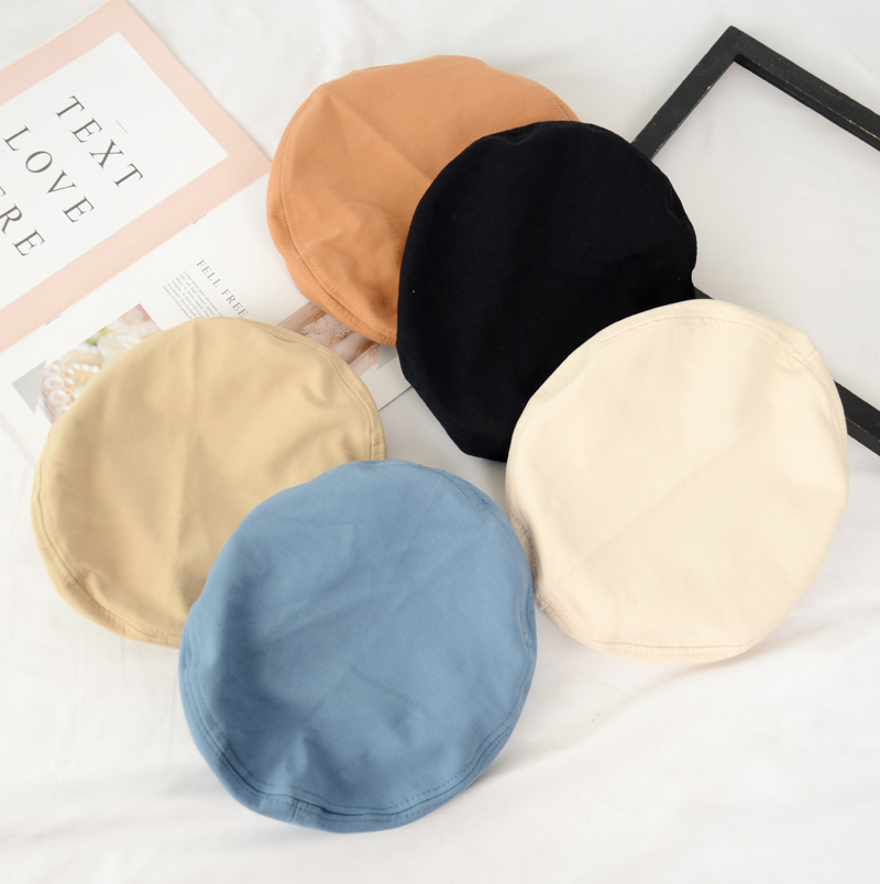 Mũ Beret Màu Trơn Phong Cách Anh Quốc Thời Trang Cho Nữ Mã 22111