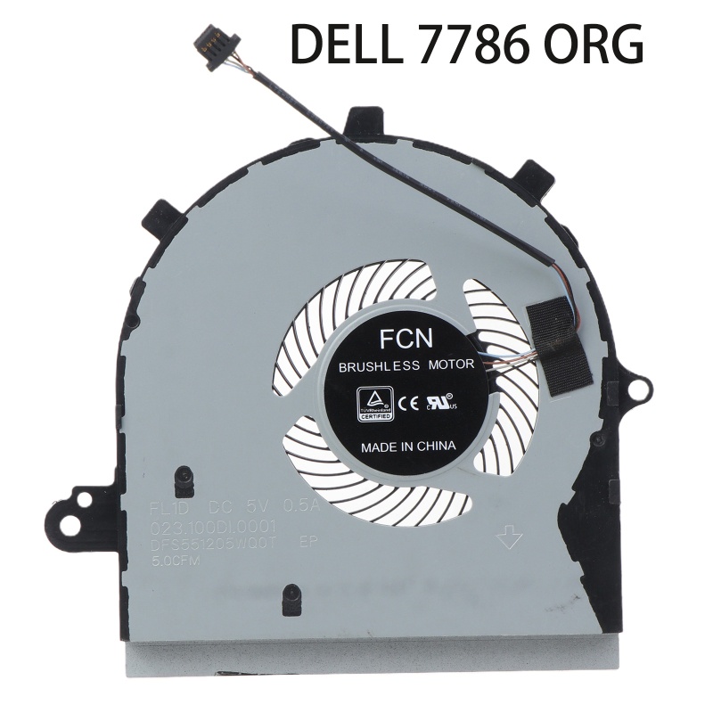 Quạt Tản Nhiệt Chuyên Dụng Cho Laptop Dell17 7786 P36E I7786-7199SLV-PUS 0GCN3G
