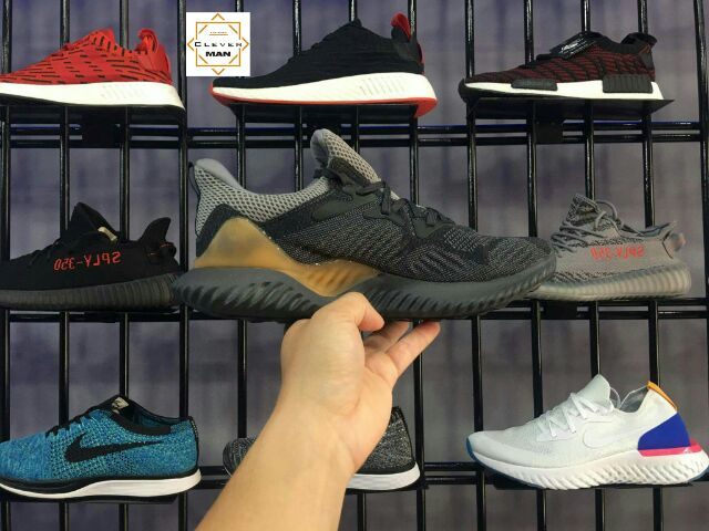 (HOT ITEMS) giày thể thao ALPHABOUNCE Beyond 2018 ghi xám