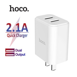 Củ Sạc Hoco C62/C62A sạc nhanh 5V/2.1A max 2 cổng USB cho cùng lúc 2 thiết bị