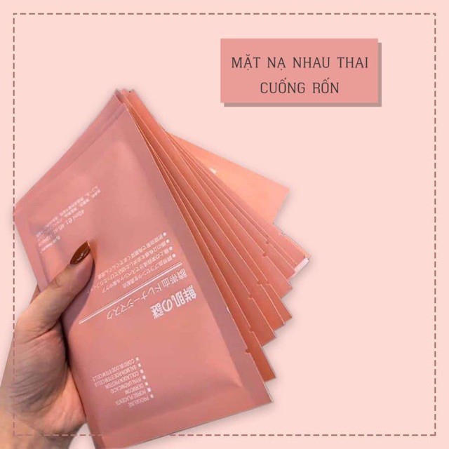 Mặt nạ nhau thai tế bao gốc Nhật Bản Rwine Beauty Steam Cell Placenta Mask P0113