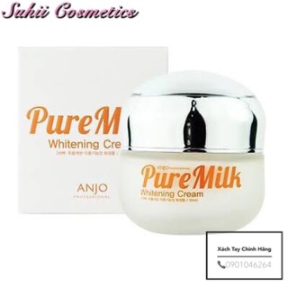 Kem Sữa Dưỡng Trắng Da Pure Milk ANJO 50ml