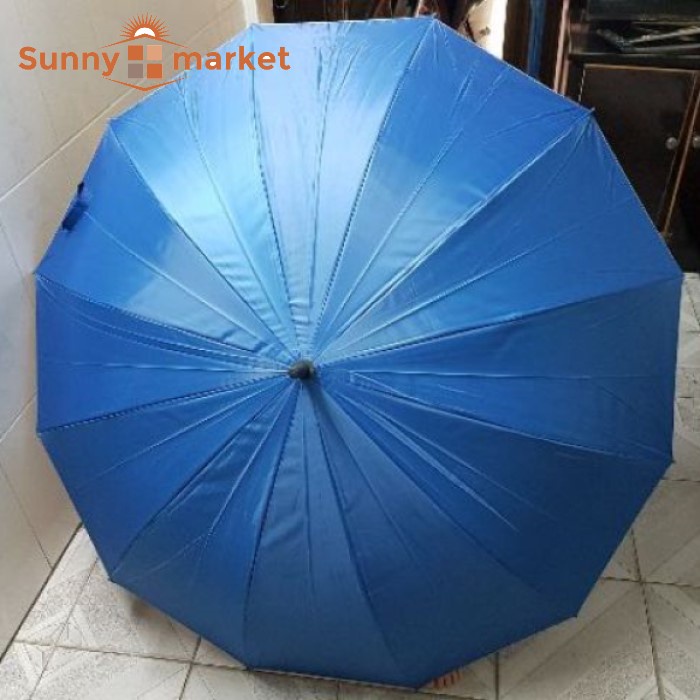 Dù che mưa nắng loại lớn đường kính 120cm, ô dù thời trang loại lớn màu ngẫu nhiên
