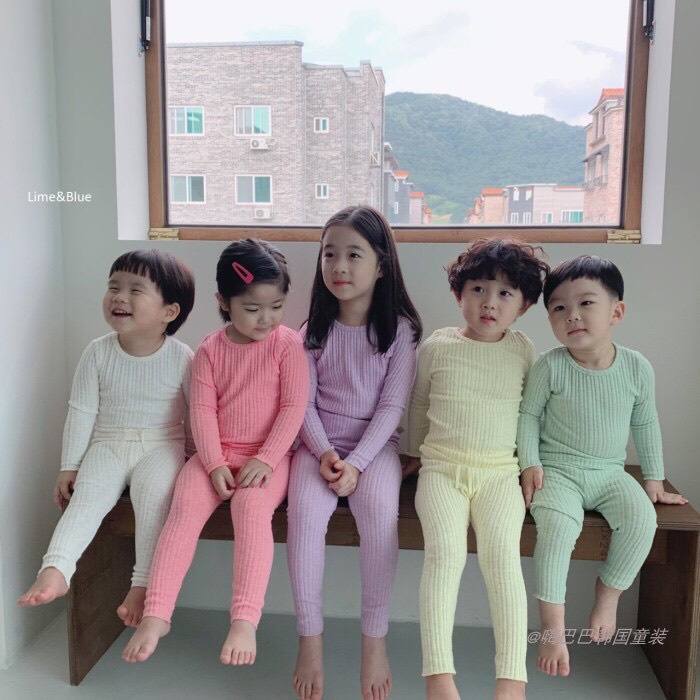 [10-22kg] Bộ dài tay bé gái thun borip xuất dư họa tiết siêu dễ thương, đồ bộ tay dài quần dài thu đông