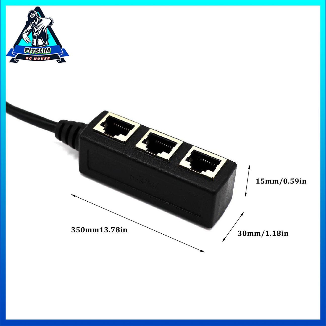 Bộ chia cáp Ethernet RJ45 Bộ chia 1 cổng 1 cổng 3 cổng 1 cổng mạng LAN