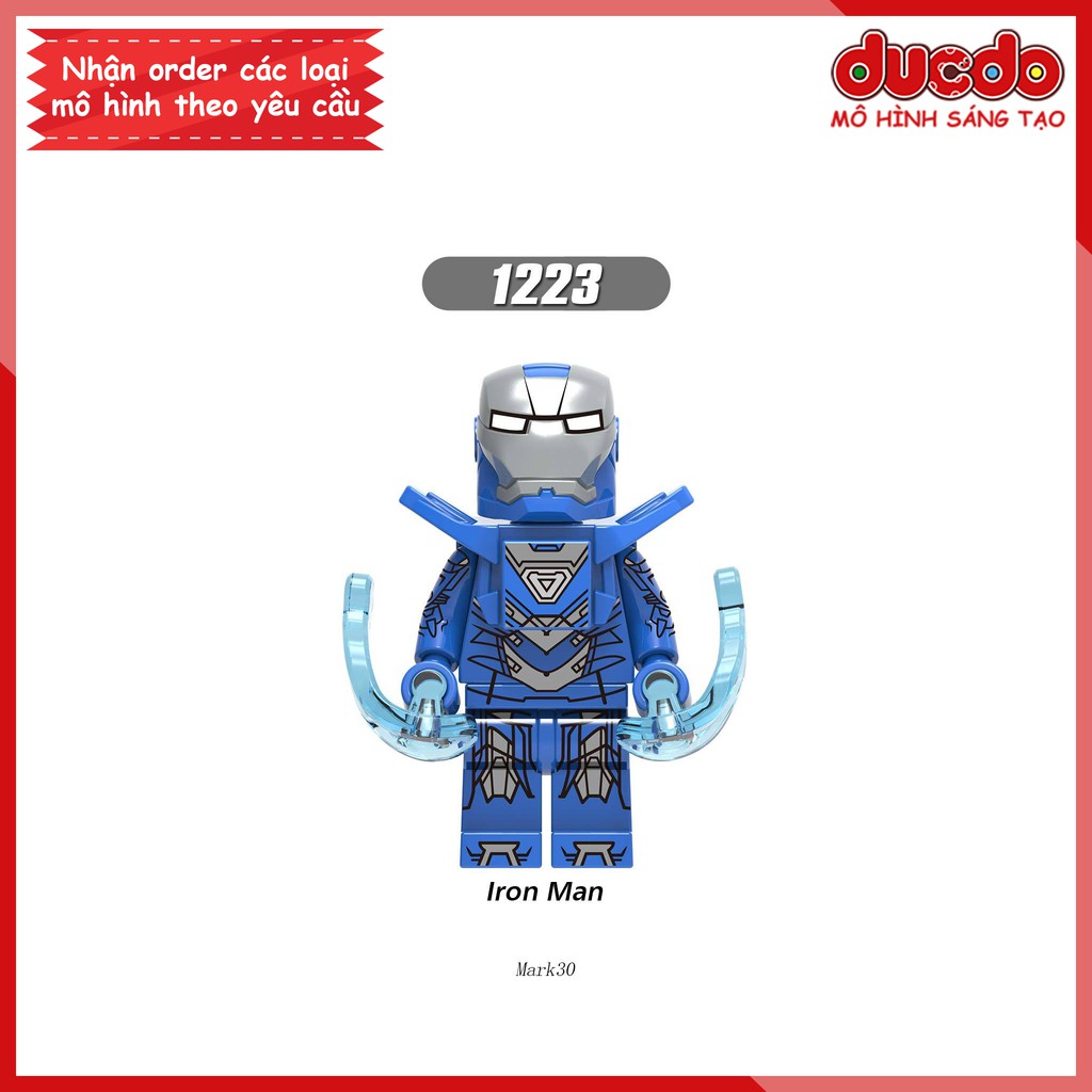 Minifigures các bộ giáp cực đỉnh của Iron Man - Đồ chơi Lắp ghép Xếp hình Mô hình Mini XINH X0253