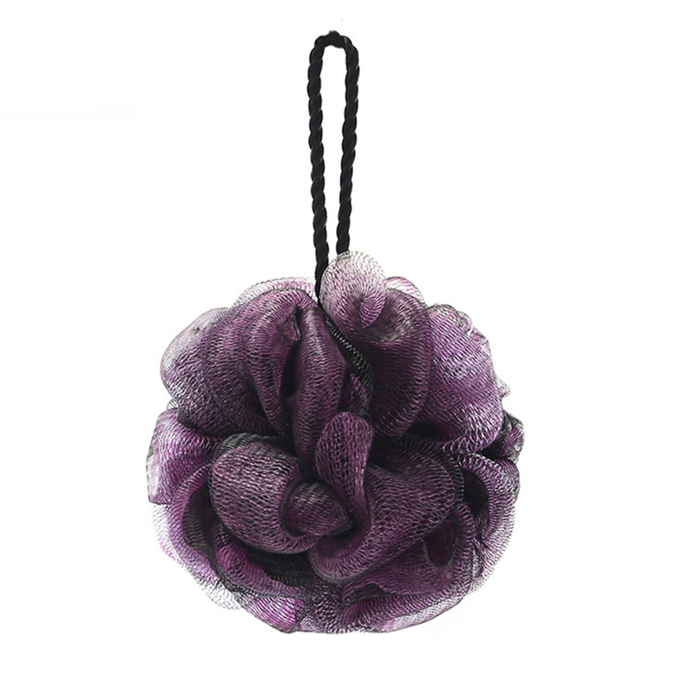 Super Soft Black Color Bath Ball Bath Flower 50g Bath Towel