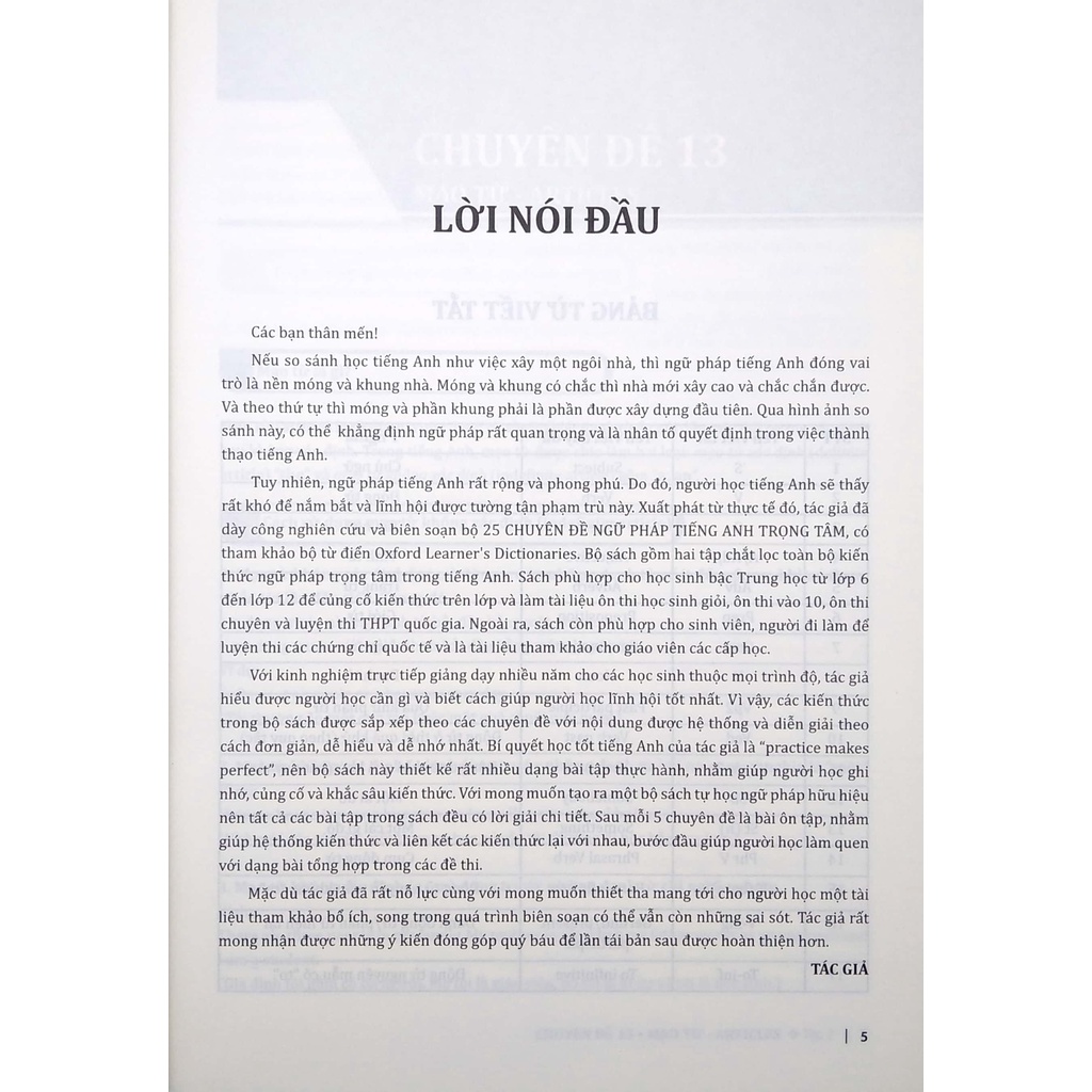 Sách Bộ Sách 25 Chuyên Đề Ngữ Pháp Tiếng Anh Trọng Tâm (Bộ 2 Tập)