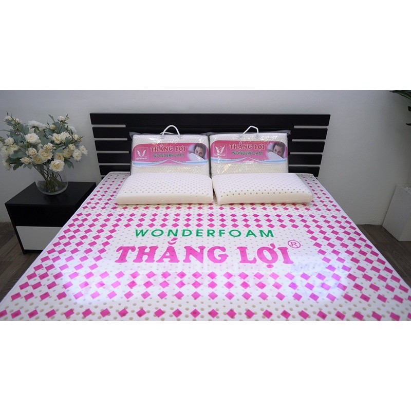 Nệm cao su Thiên Nhiên Wonder Foam THẮNG LỢI 10p(cm) đủ các size 1m0...1m8