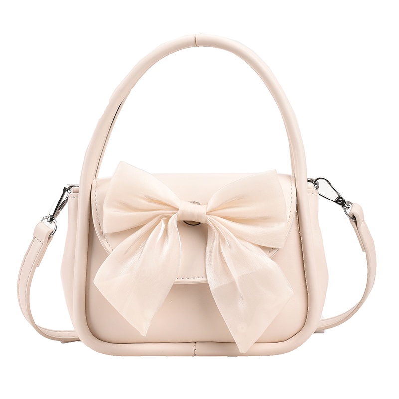 Ielgy Niche Túi Vuông Nhỏ Kết Cấu Cao Cấp Kết Cấu Nơ Dành Cho Nữ