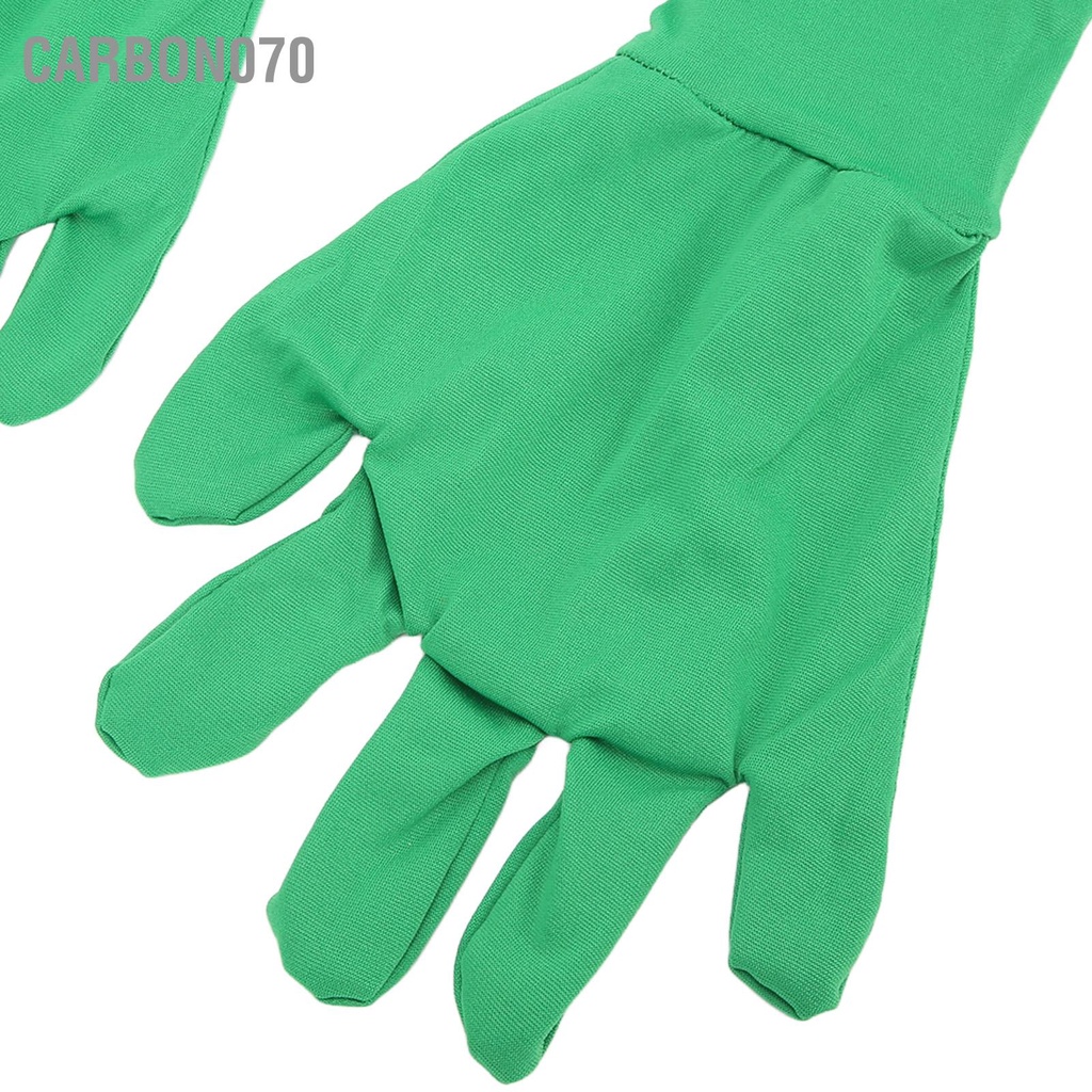 Carbon070 2 cái Găng tay màn hình xanh lá cây Chromakey đa năng hiệu ứng tàng Nền dùng để chụp ảnh Ảnh Video Phim Hậu sản xuất