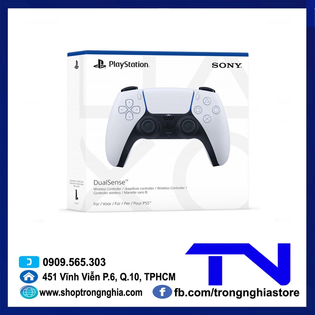 [Mã ELHAMS5 giảm 6% đơn 300K] Tay Cầm PS5 DualSense Wireless Controller - 3 màu tùy chọn – Hàng chính hãng Sony