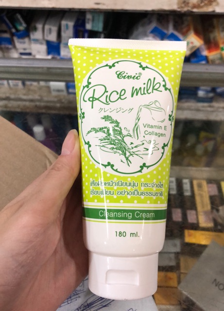 Sữa Rửa Mặt Gạo Thái Lan Tuýp 180g