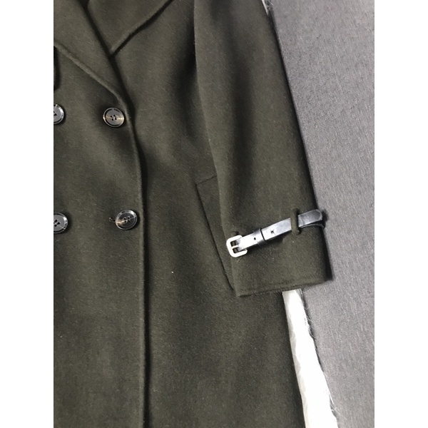 Áo dạ ép lông cừu màu rêu size M (52-58kg) | BigBuy360 - bigbuy360.vn