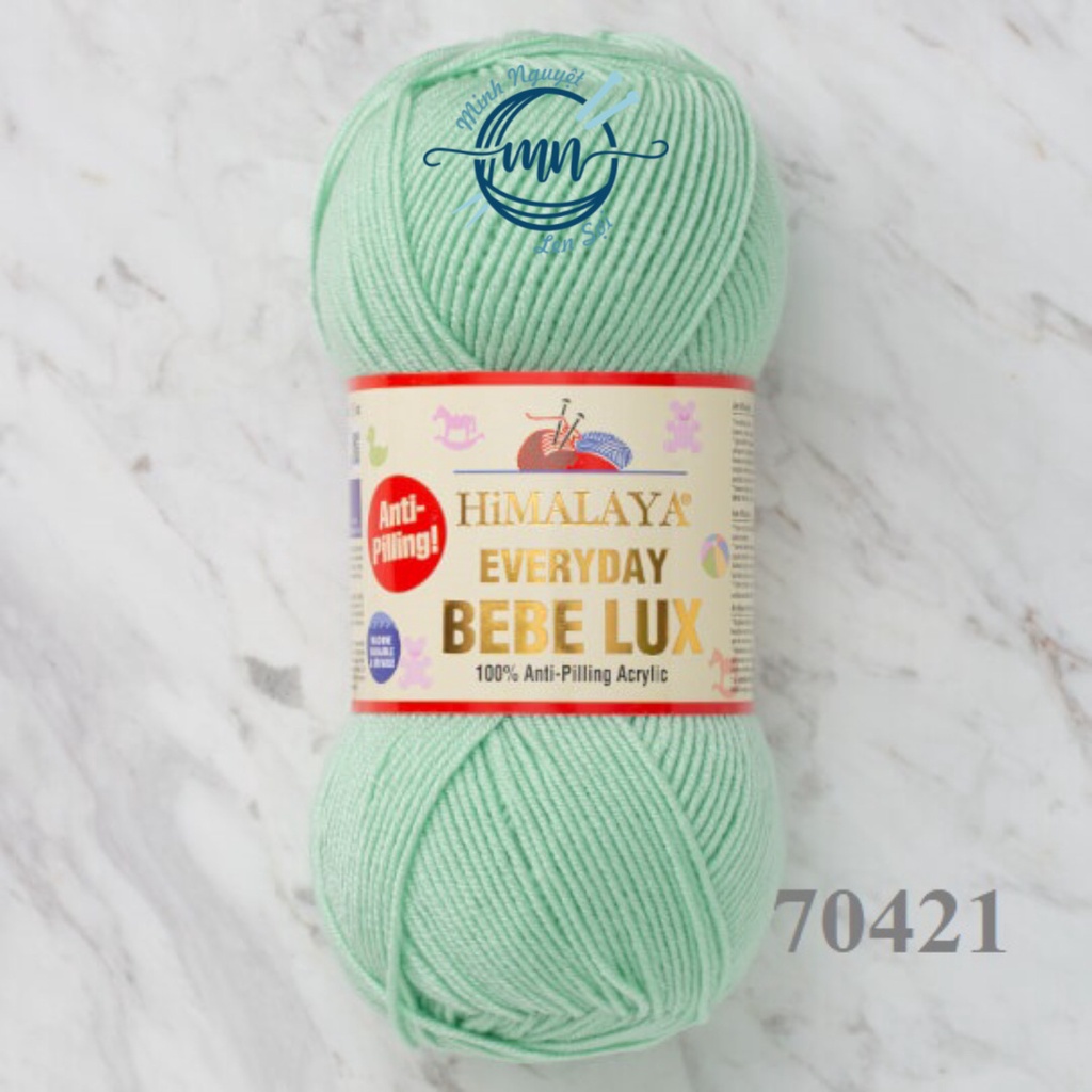 Len Himalaya Everyday Bebe Lux chống xù  - Bảng màu từ 70401 - 70451
