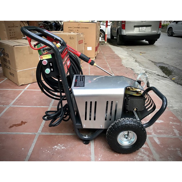 Máy Rửa Xe Cao Áp 4Kw Hakuda HKD-4000