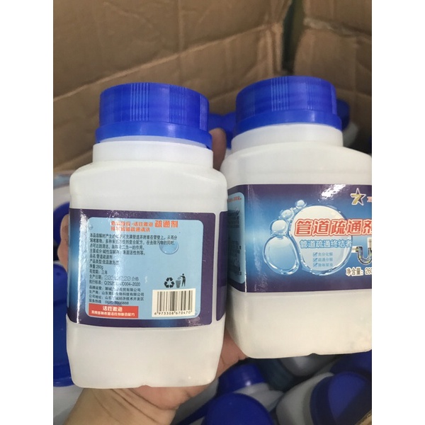 [Video][Loại Cực Mạnh][Hộp Lớn] Bột Thông Cống, Đường Ống, Bồn Cầu, ...Xử Lý Triệt Để Cặn Bã, Chất Thải Hữu Cơ (nắp xanh
