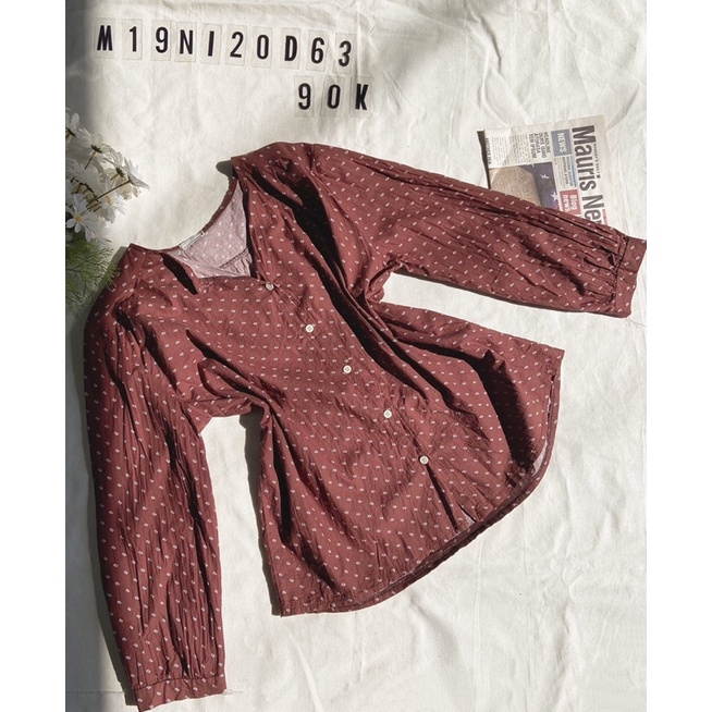 Áo sơ mi Thị Vintage 2hand M19