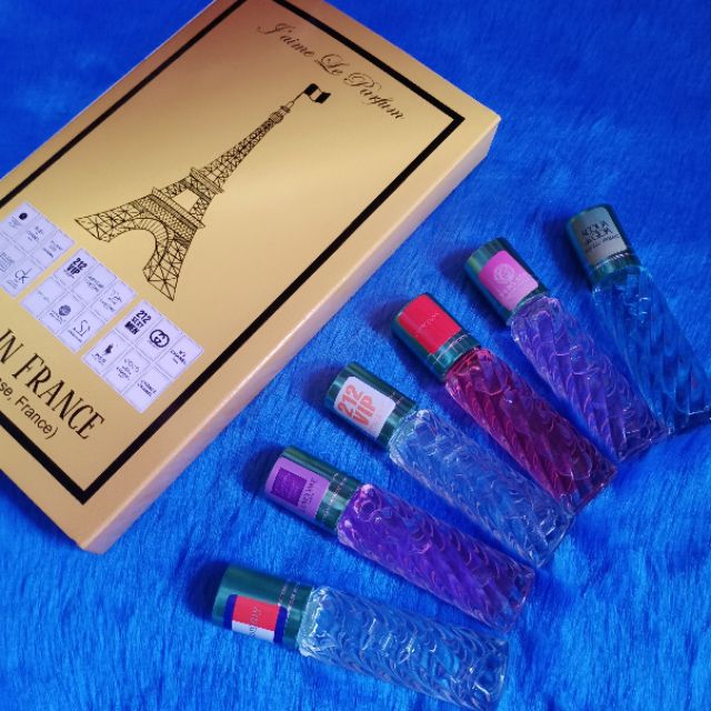 Combo 6 chai nước hoa tháp dạng lăn-mùi thơm-chai 20ml | Thế Giới Skin Care